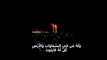 ما تيسر من سورة الروم