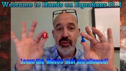 Hands on Equations(R) Pt. 1 - Teach Algebra to 8 year olds using Hands on Equations