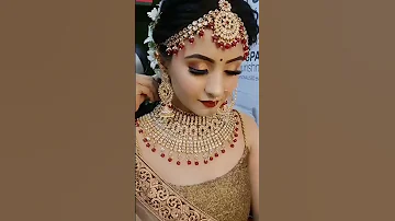 Bridal Lehenga For Wedding Wedding Makeup Shorts Short Wedding Bridal Groom 