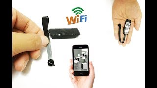 Daniu Mini Wireless Hidden Camera Wifi Ip Pinhole Diy P2p  Camera Support Tf Card 