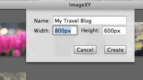 Creating Resize Presets with ImageXY on Mac OS X