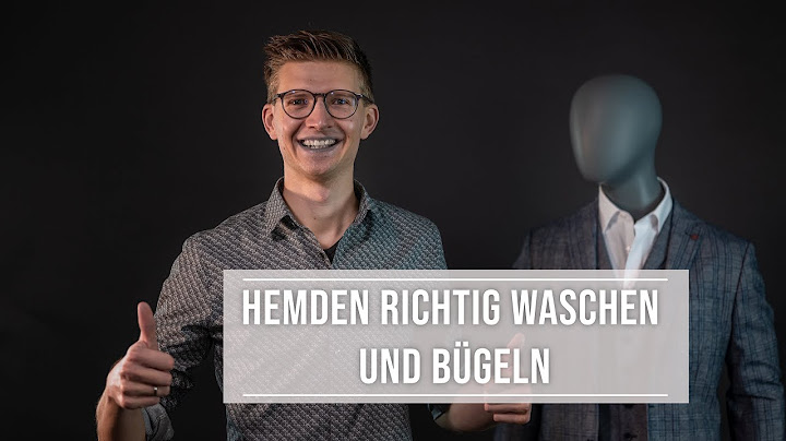 Hemden waschen und bügeln