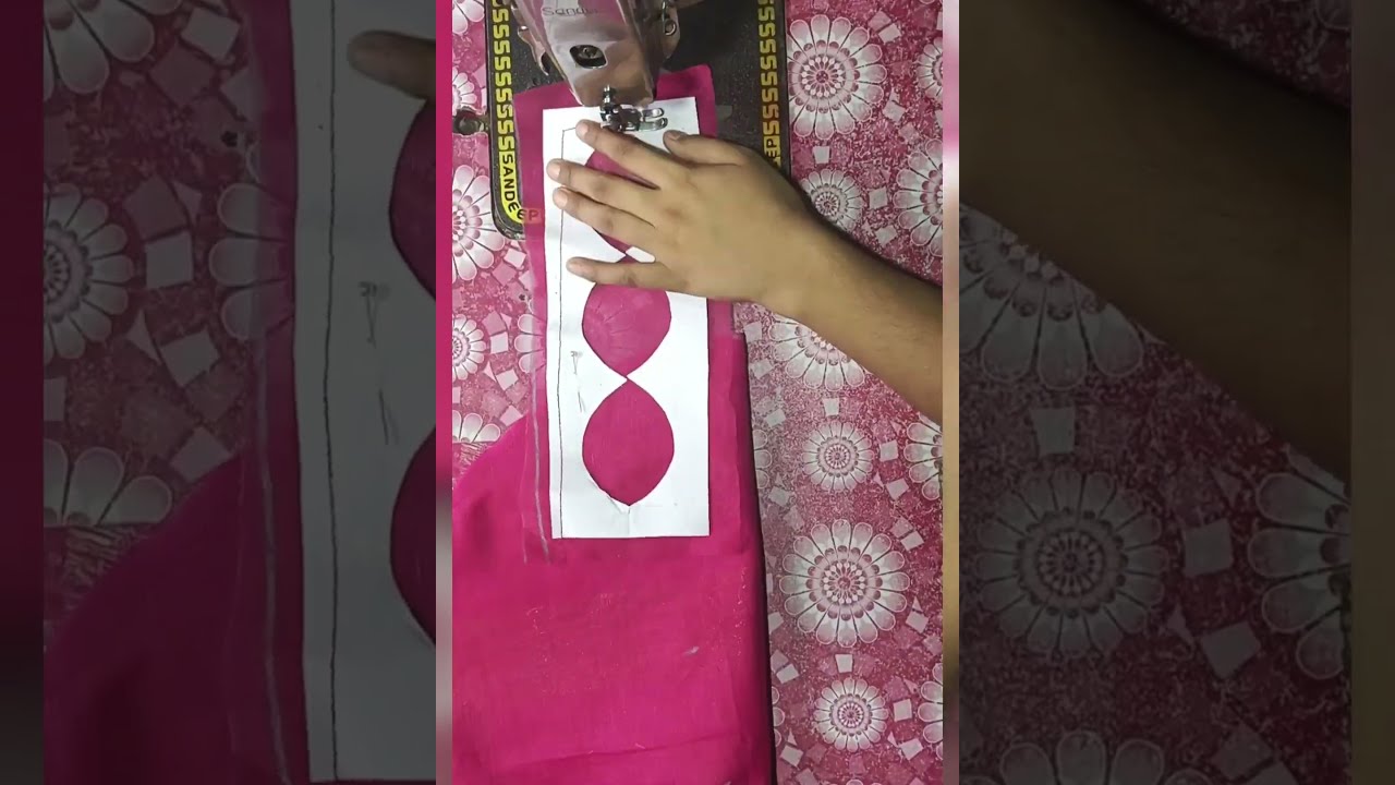 Designer Blouse Sleeves Design Cutting And Stitching Unique Round Hole Sleeve