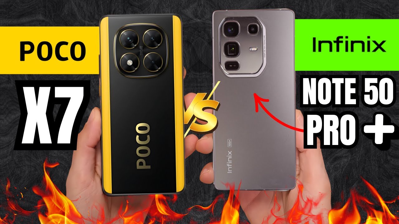 Comparativa REAL: Infinix Note 50 Pro+ vs POCO X7: ¿Cuál conviene más ...