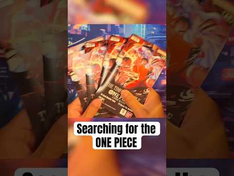 Searching for the ONE PIECE #onepiece #onepiececardgame #anime