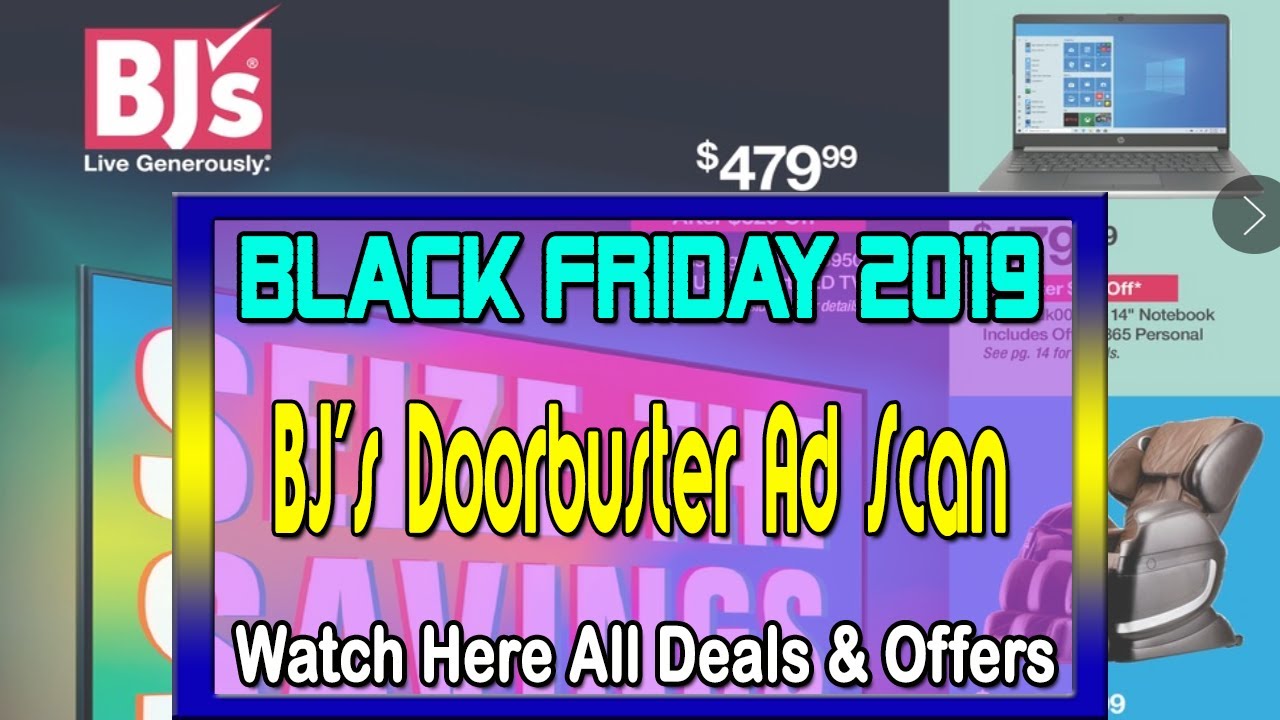 BJ's Wholesale Club Black Friday Ad, Deals & Offers BJs Black Friday
