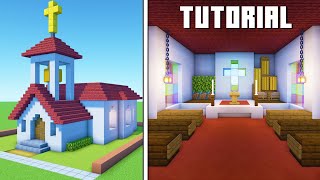 Minecraft Tutorial: How To Make A Church &quot;2023 City Build Tutorial&quot;