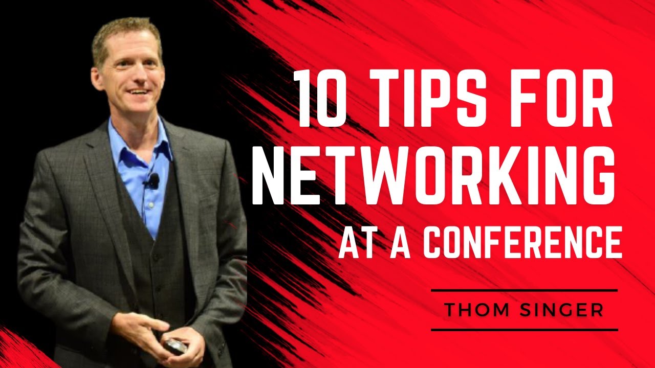 10 Tips For NETWORKING at Conferences 🤝🏼 - YouTube