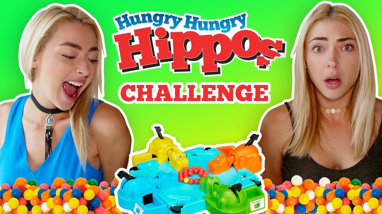 Hungry Hungry Hippos Challenge  The Nolan Twins