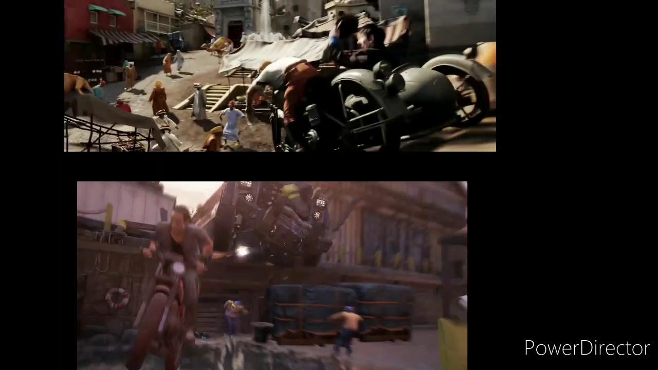 Uncharted and Tintin are the same thing