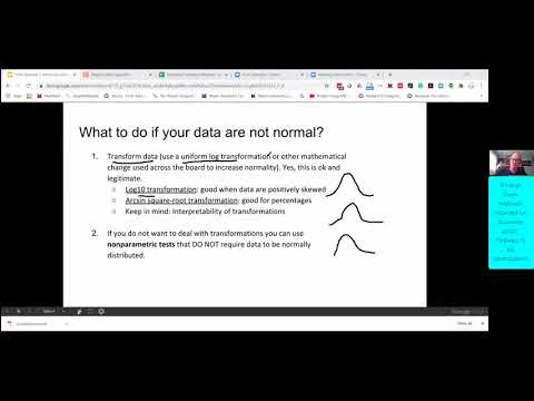 What to do if data is not normally distributed