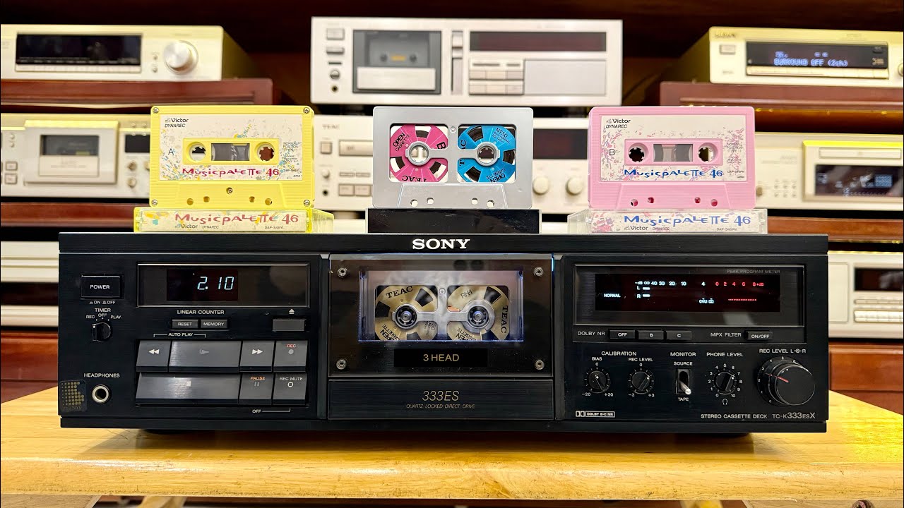 Sony TC-K333ESX Cassette Deck - 0919010335 - YouTube