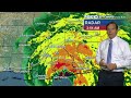 Hurricane Sally Landfall near Gulf Shores Alabama as a Category 2 with Winds of 105 mph