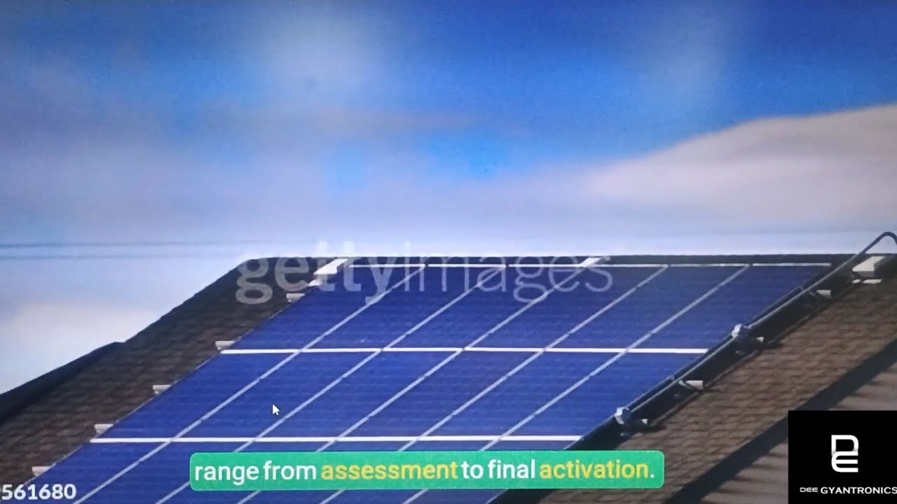 Steps for Installation of Solar Panel - YouTube