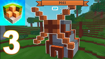 Block Craft 3D City Building Simulator - Gameplay Walkthrough Part 3 (iOS, android)
