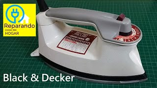 Plancha Black Decker Lignt´n Easy como se desarma reparación no hace vapor  Modelo: F365S - YouTube