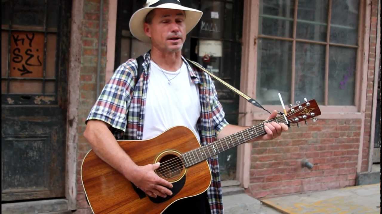 Kirk Parish: Inspiring Street Musician in New Orleans - YouTube