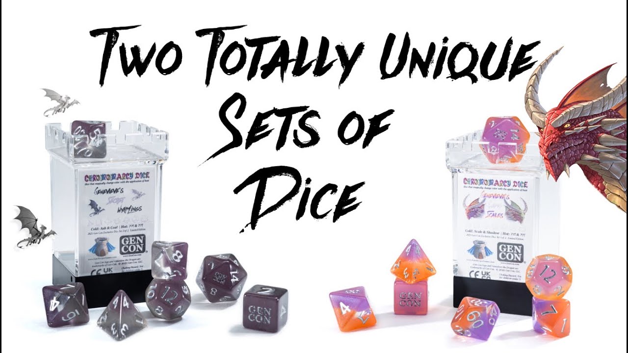 Gen Con 2021 Color Changing Dice - Collector's Edition - Trailer