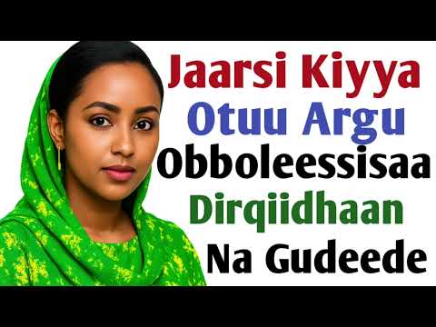 Jaarsi Kiyya Otuu Argu Obboleessisaa Dirqiidhaan Na Gudeede