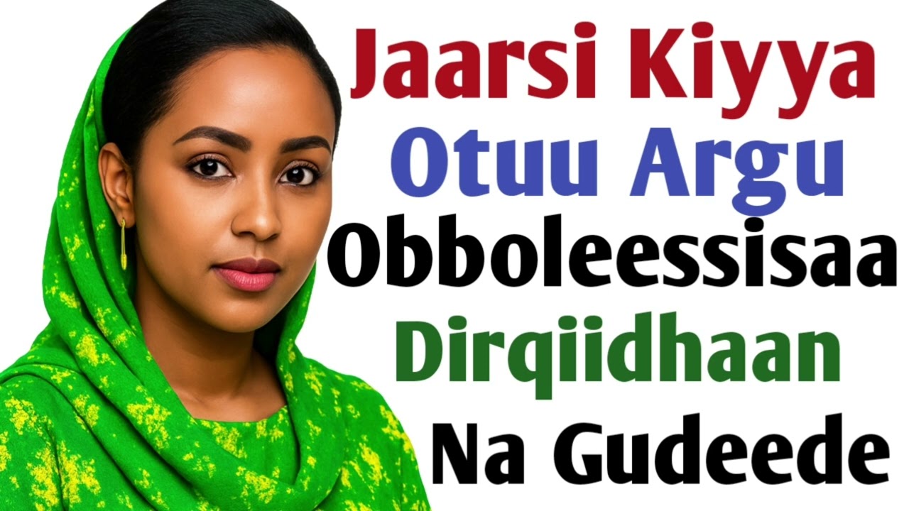 Jaarsi Kiyya Otuu Argu Obboleessisaa Dirqiidhaan Na Gudeede