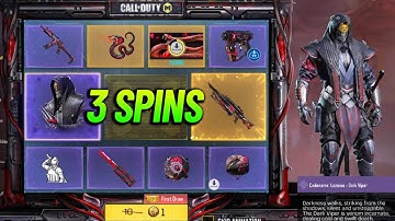 3 Good Spins on Serpents Call Lucky Draw CODM