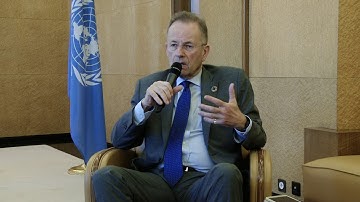 Interview of the Director general of the United Nations Office at Geneva, Michael Moller