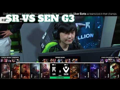 SR vs SEN Game 3 | LCS 2026 Summer Split Week 3 Day 1 | Shopify Rebellion vs Sentinels G3