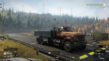 SnowRunner | Old Bridge Reconstruction Stage 1