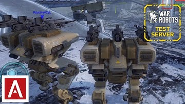 War Robots Test Server [1.9.1] - NEW Long Range Heavy Weapon Prototype