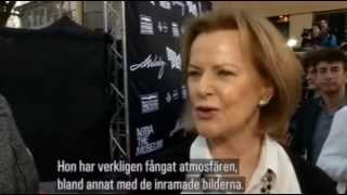 ♥Frida 2013!!!♥ short Interview at the ABBA museum opening!