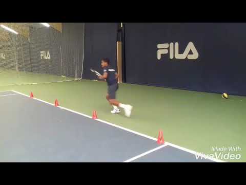 Zone 3 footwork drill - crossover steps
