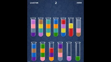 Water Sort : Puzzle game Level 541 - 550 Walkthrough | PuzzleChallenge ✔️