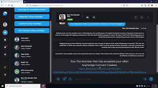 Bitcoin Cash Messenger Wallet Demo (English) screenshot 5