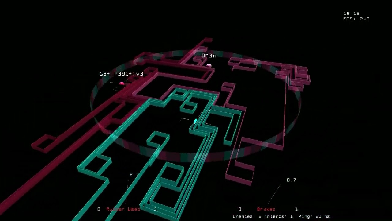 the hardest game of all time (armagetron advanced / retrocycles)