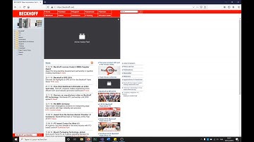 Learning Beckhoff HMI EP_5: Adding PDF files and web page