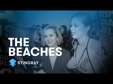 The Beaches Interview| Stingray PausePlay @ the Junos Red Carpet