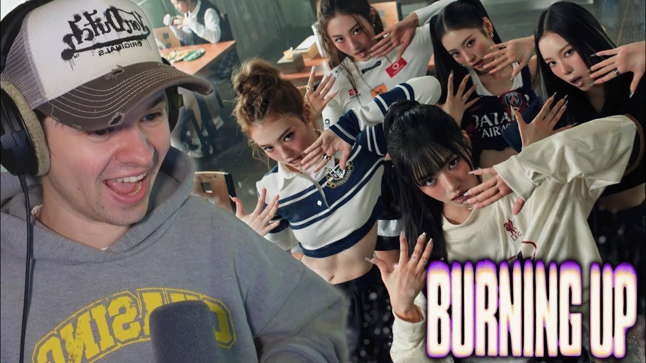 MEOVV(미야오) - ‘BURNING UP’ M/V | REACTION