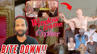 EVERYBODY EATING!! | Pete \& Bas - WindowFrame Cypher ft. The Snooker Team | GRM Daily | REACTION!