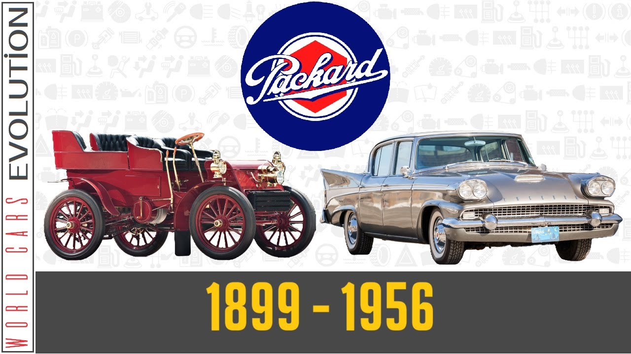 W.C.E. - Packard Evolution (1899 - 1956) - YouTube