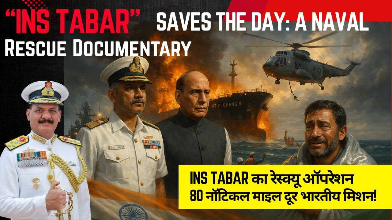 INS Tabar's Daring Rescue of Burning Oil Tanker in Gulf of Oman | Operation EXPLAINED