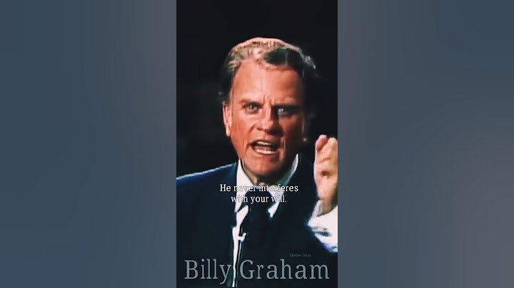 God will never interfere with your will. #shorts #billygraham #joy