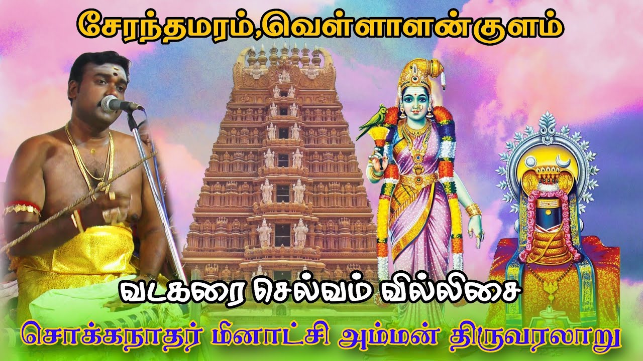 😍 சொக்கநாதர் மீனாட்சியின் திருவரலாறு | திருக்கல்யாணம் | செல்வம் வில்லிசை #dnr_laxmi_videos