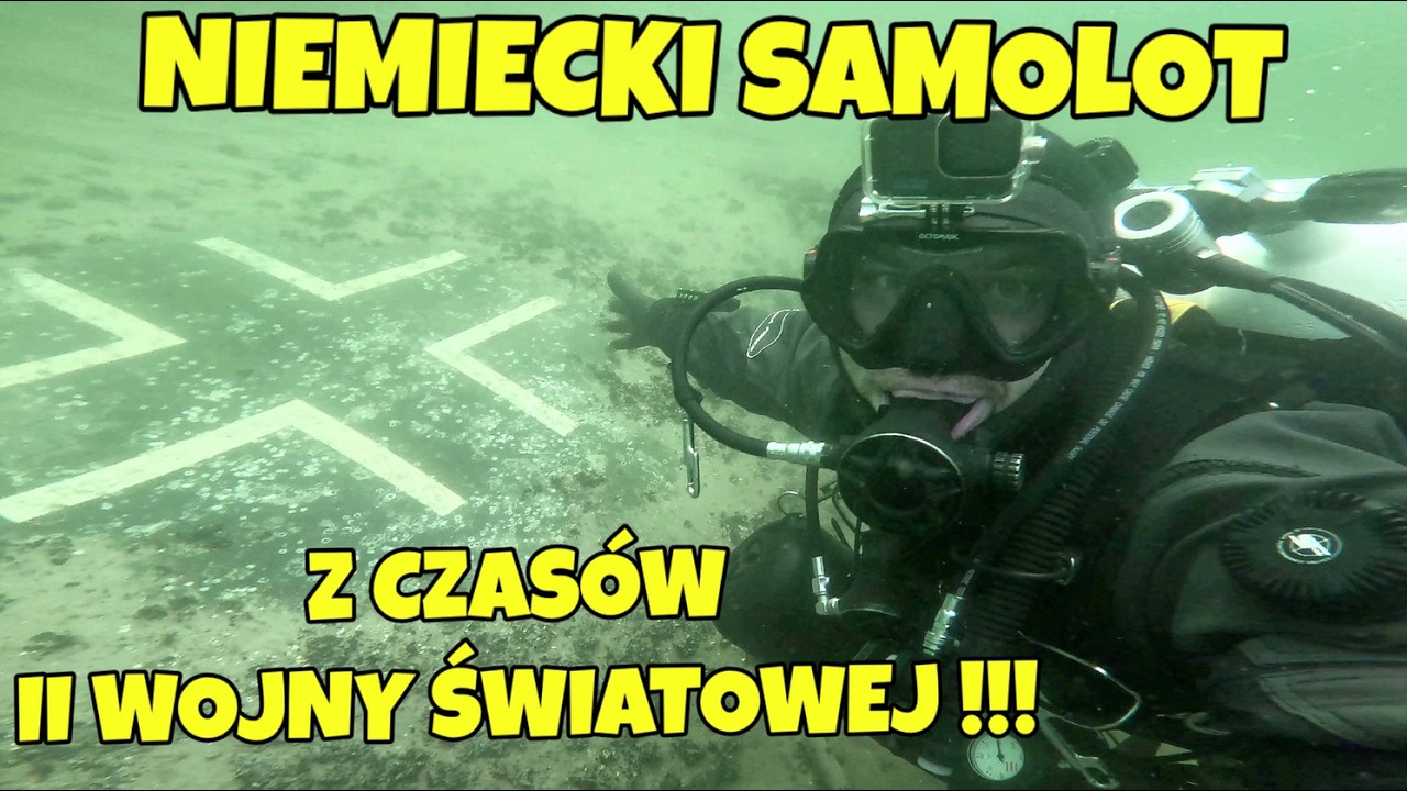 ODNALAZŁEM NIEMIECKI SAMOLOT TRANSPORTOWY Z CZASÓW II WOJNY !!! NURKOWANIE W BAŁTYKU