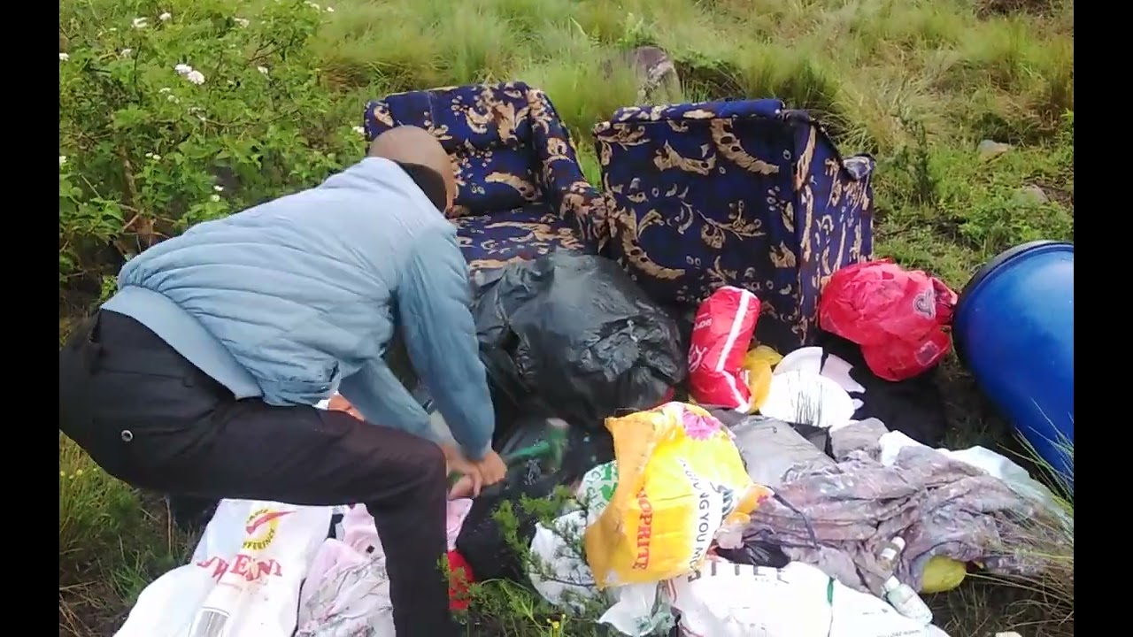 Pastor Xhingana-Baptismal service @ Flagstaff Bodweni village.
