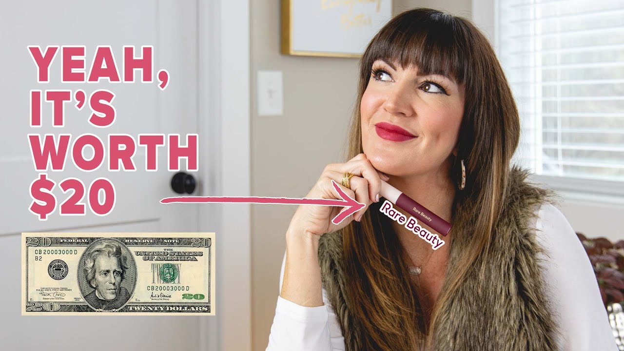 Rare Beauty's REALLY GOOD Matte Lipstick | First Impressions!