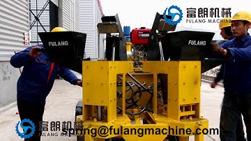 M7MI twin CEB compressed earth interlocking brick making machine