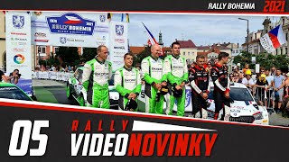 Rally Bohemia 2021 - průjezdy a rozhovory v cíli