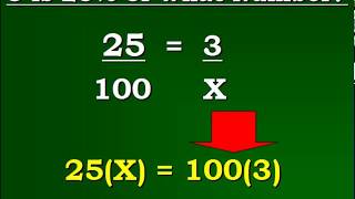 Equations and Percents Video 3 of 5