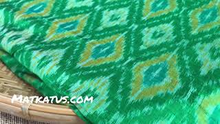 New Collection of Ikat Raw Silk Fabrics!