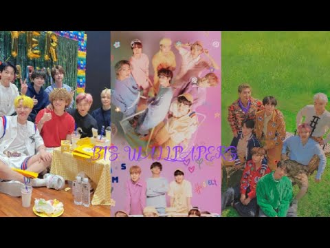 BTS WALLPAPERS 🥰 #bts #armyblinkvideo